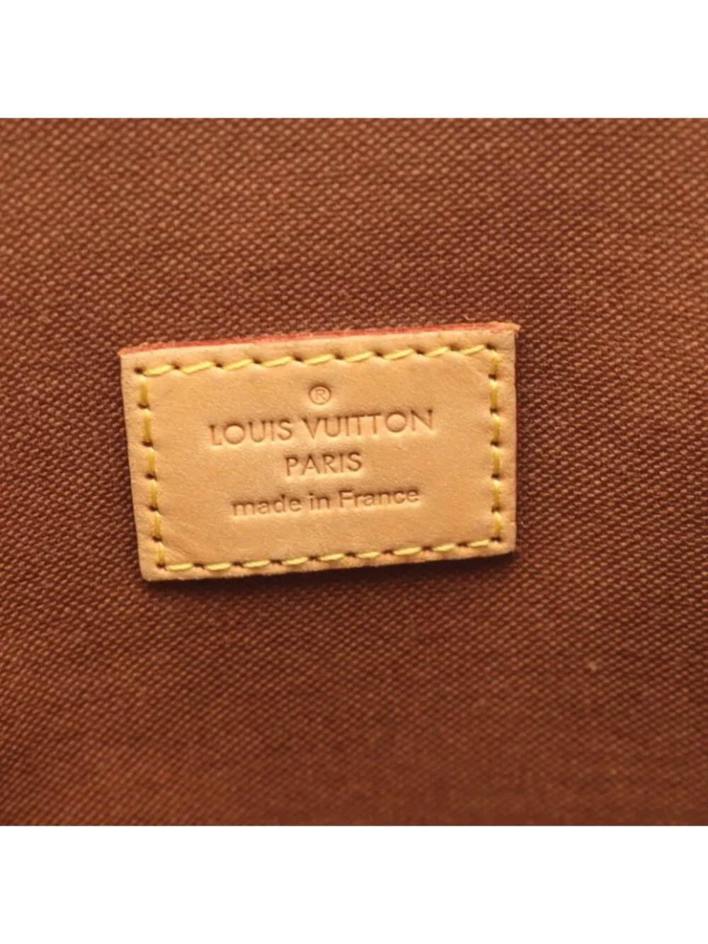 Louis Vuitton Tote Cabas Beau Canvas Leather